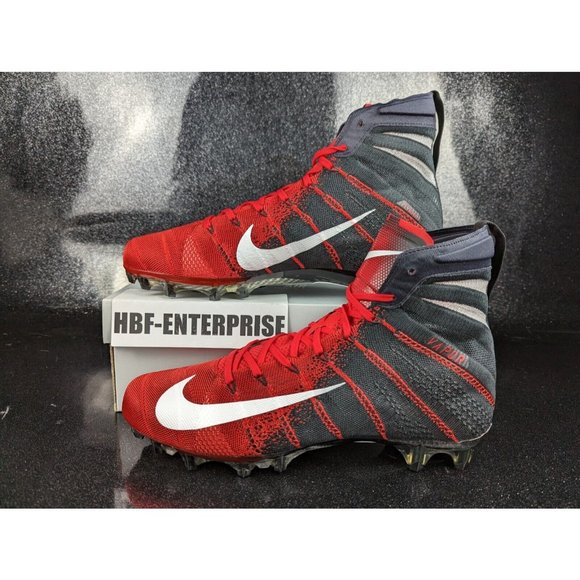Nike Vapor Untouchable 3 Elite Black Red White Men's Size 13.5 NEW - Picture 2 of 8